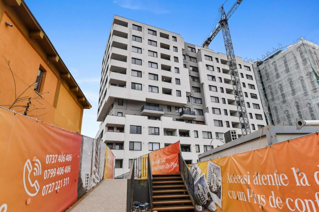 Modern In New Building With Panoramic View Apartment Brasov Exterior photo